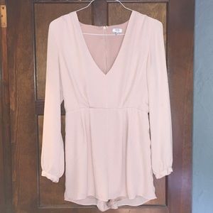 Tobi rose colored romper